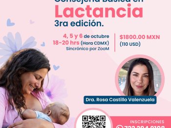 Taller de Consejería Básica en Lactancia.  3ra edición 